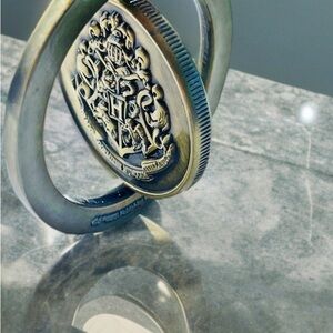 Dumbledore’s Army Spinner Coin Keychain Wizarding  Harry Potter
